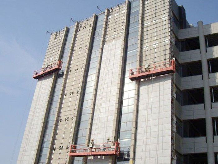 青島吊籃提醒電動升降機升降平臺維修時要做好哪些準備工作